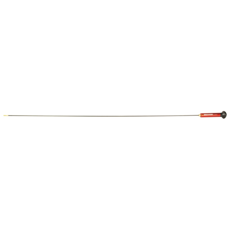 Birchwood Casey, Premium Carbon, One Piece Cleaning Rod, 44", For .22-.264 Caliber Bores, Black/Red