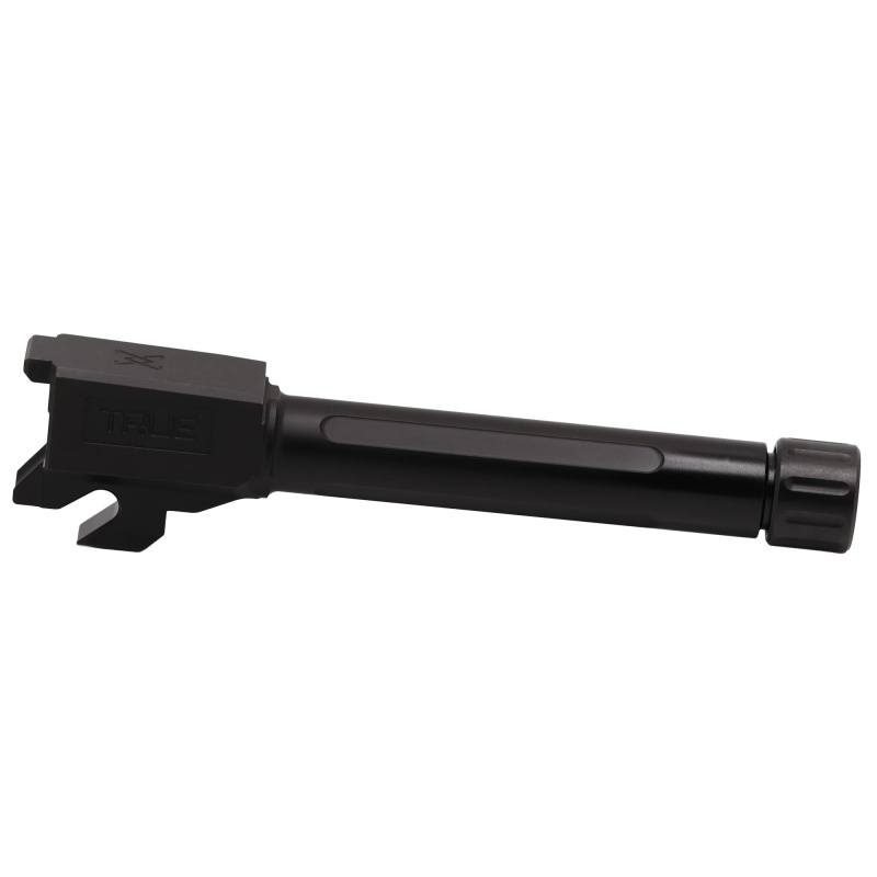 True Precision, Barrel, 9Mm, Threaded 1/2X28, Fits Sig P320 X-Compact, Nitride Finish, Black