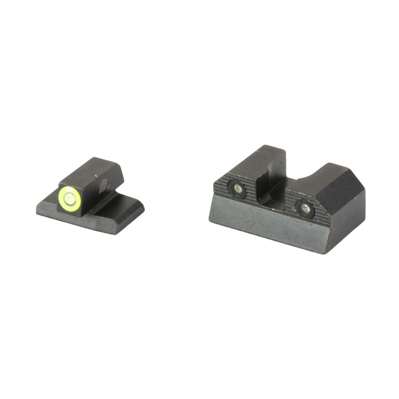 Xs Sights, R3d, 2.0, Tritium Night Sight, For Hk Vp9, Standard Height, Green Front Outline, Green Tritium Front/Rear