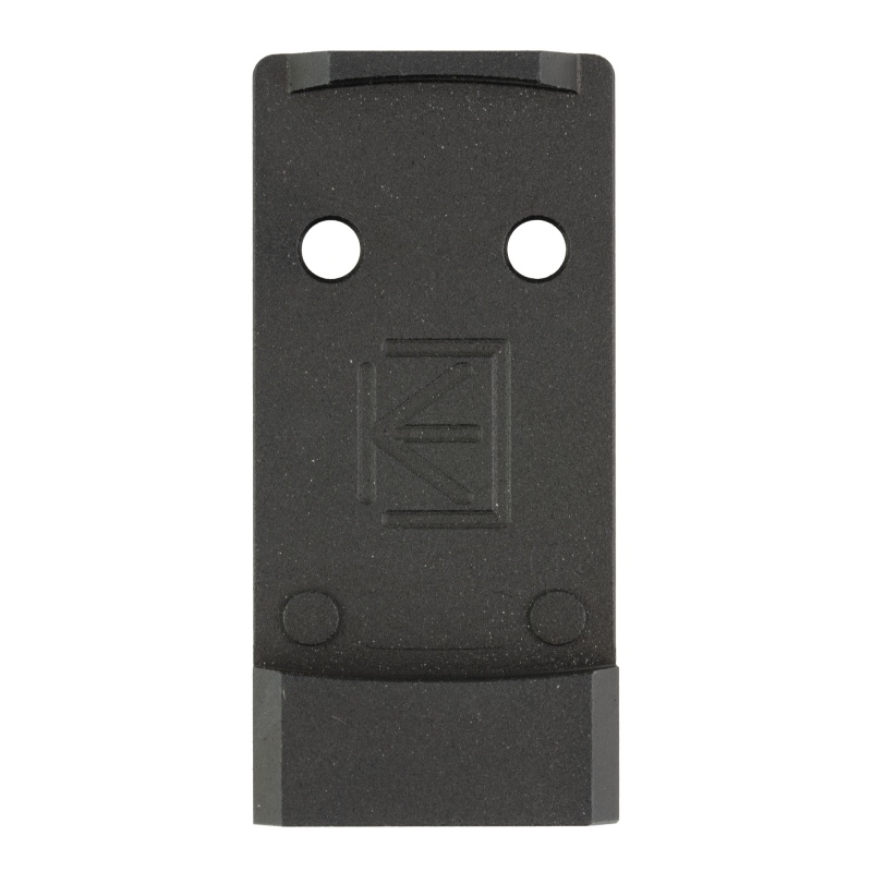 Calculated Kinetics, Dogtag Optic Plate, Holosun K/Rmsc Footprint, Fits Canik Mete/Tti Combat, Anodized Finish, Black