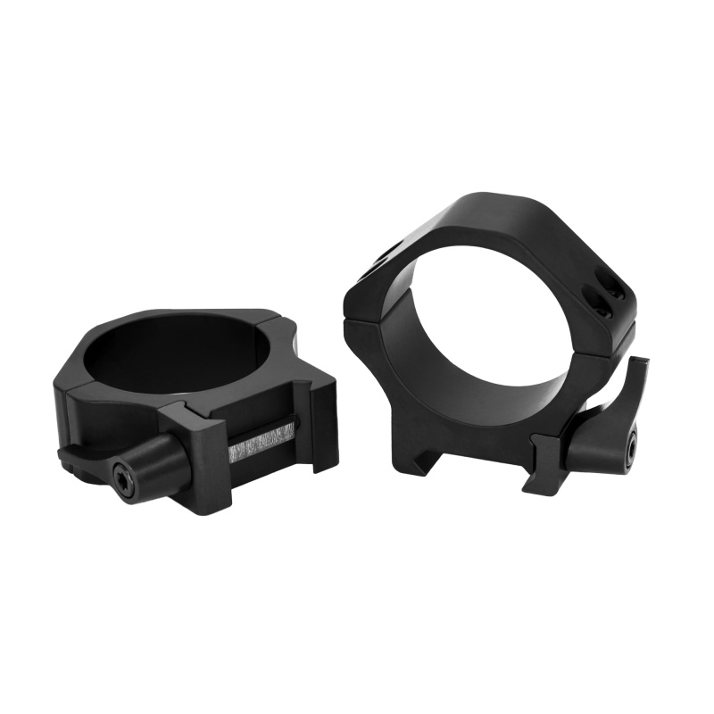 Warne, Maxima Horizontal Quick Disconnect Ring, Fits 34Mm Optics, Low Height, Steel Construction, Matte Finish, Black