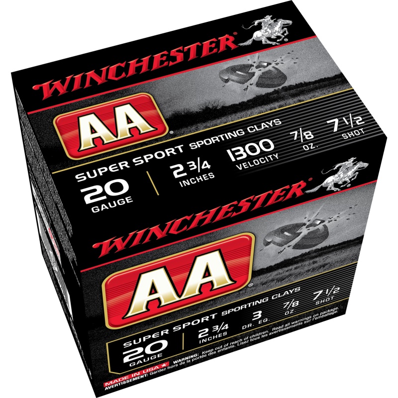 Winchester AA Supersport Sporting Clay 20 Gauge