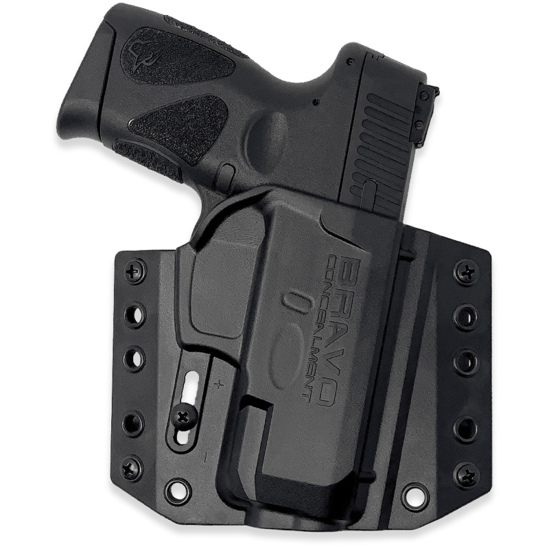 Bravo Concealment, Bca 3.0, Owb Concealment Holster, 1.5" Belt Loops, Fits Taurus G2c, Right Hand, Polymer Construction, Black