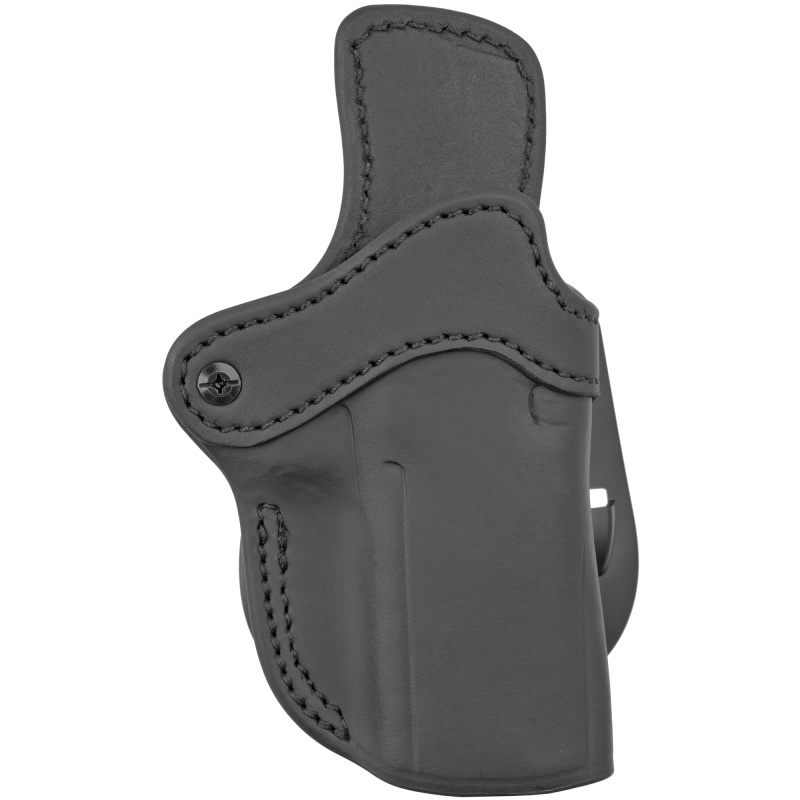 1791 Gunleather, Or, Optics Ready Belt Holster, Right Hand, Stealth Black, Leather