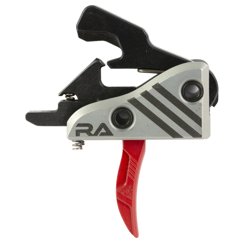 Rise Armament, Blitz Trigger, For Ar15/Ar10/Ar9, Single Stage, Red Trigger Blade