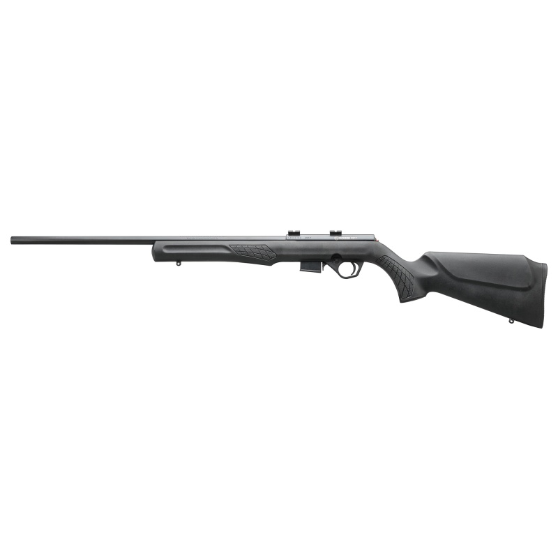 Rossi, Rb17, Bolt Action Rifle, 17Hmr, 21" Barrel, Matte Finish, Black, Synthetic Stock, 5 Rounds, 1 Magazine