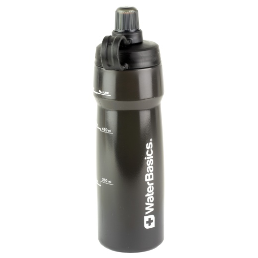 WaterBasics Filtered Water Bottle - Red Line