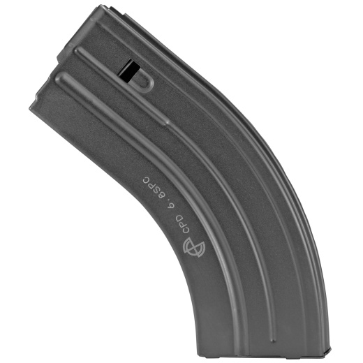 Duramag, Magazine, 6.8 Spc And 224 Valkyrie, 28 Rounds, Fits Ar Rifles, Black Anti-Tilt Agf Follower, Stainless Steel, Black