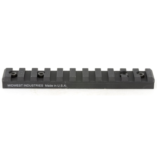 Midwest Industries, 1 Piece Base, Fits Ruger 10/22, Black