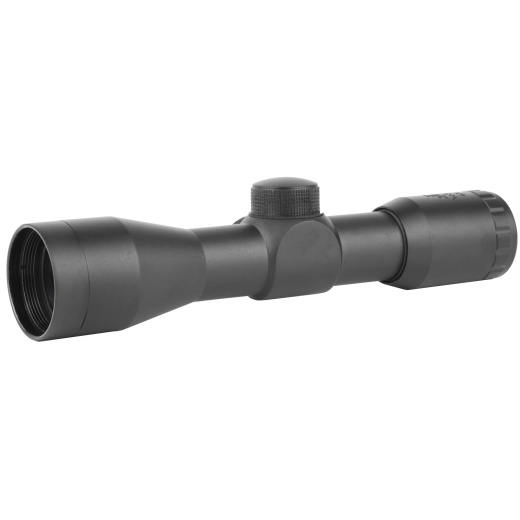 Ncstar, 4X30 Compact Scope, Rifle Scope, 4X Magnification, 30Mm Objective Lens, P4 Sniper Reticle, Black, Includes Lens Covers, Weighs 9.2Oz