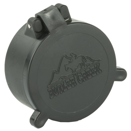 Butler Creek, Flip-Open Scope Cover, Fits 1.612" Objective, Size 17, Black