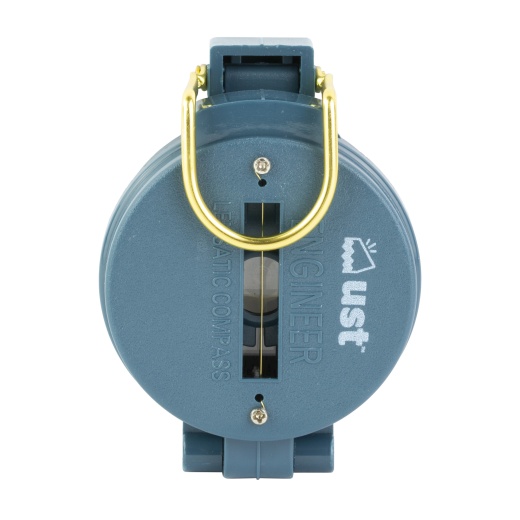 Ust - Ultimate Survival Technologies, Lensatic Compass, Luminous Letters, Blue