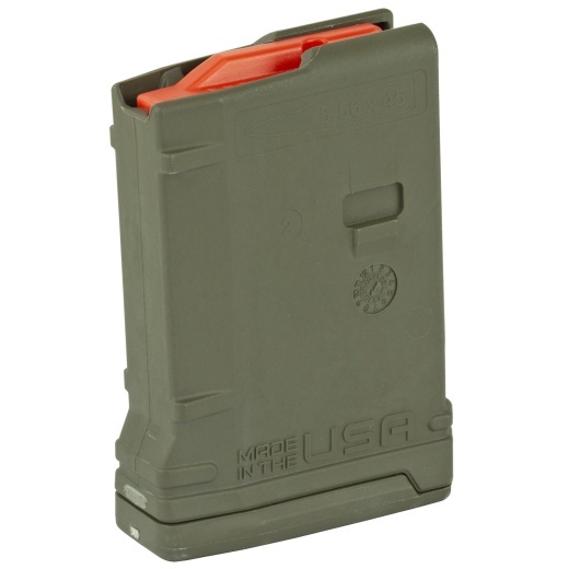 Amend2, Magazine, 223 Remington/556Nato, 10 Rounds, Fits Ar Rifles, Olive Drab Green