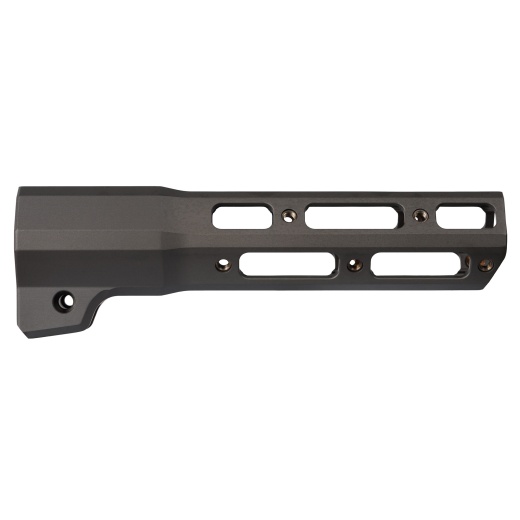 Q, Fix Handguard, Q Sert, 7", Fits Q Fix, Clear Anodized Finish, Gray