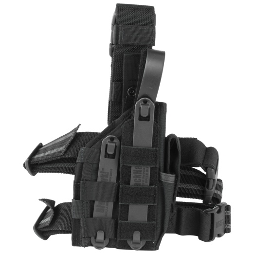 Blackhawk, Omega Vi Ultra Holster, Universal Handgun Fit Equipped With Light Or Laser, Ambidextrous, Black