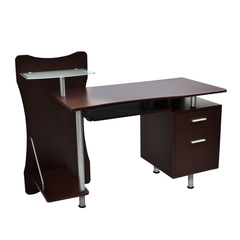 Techni Mobili Stylish Computer Desk With Storage