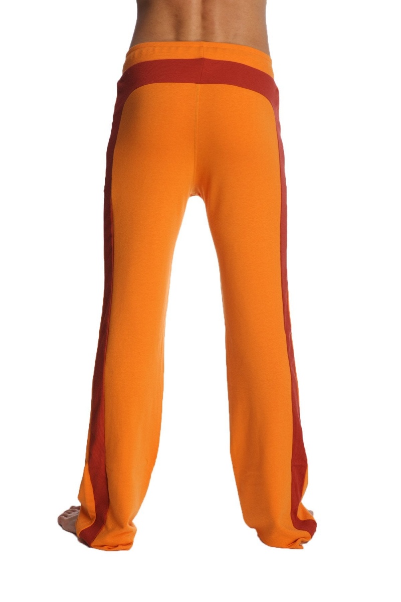 EcoTrack & Yoga Sweat Pant (Orange W/Cinnabar)