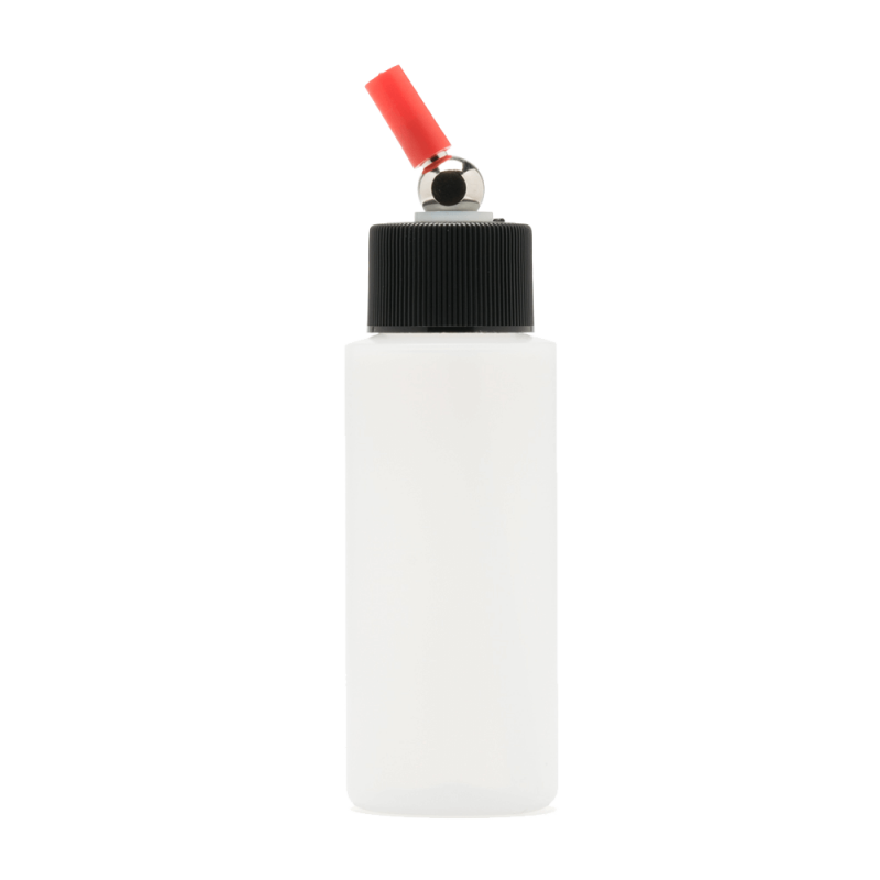 Iwata High Strength Translucent Bottle 2 Oz / 60 Ml Cylinder With Adaptor Cap