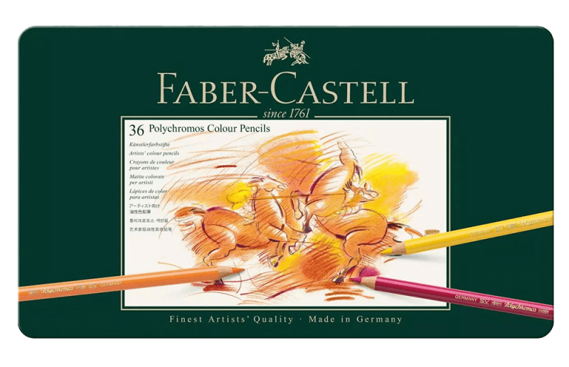 Faber-Castell Polychromos Colored Pencil Set Of 36