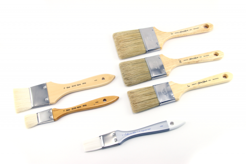 Silver Brush Daniel Greene Brush Set Of 45 - Complete - Long Handles
