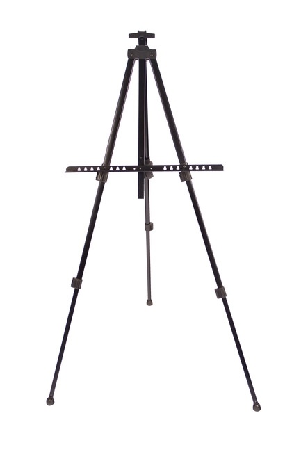 Portable Aluminum Display Easel - Adjustable and Collapsible Easel Stand