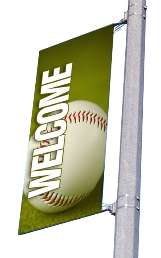 Street Pole Banner Brackets 18" - Enhance Your City's Ambiance