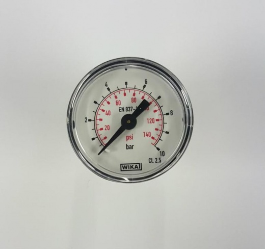 Silentaire Rear-mounted Pressure Gauge: 1/8" NPT