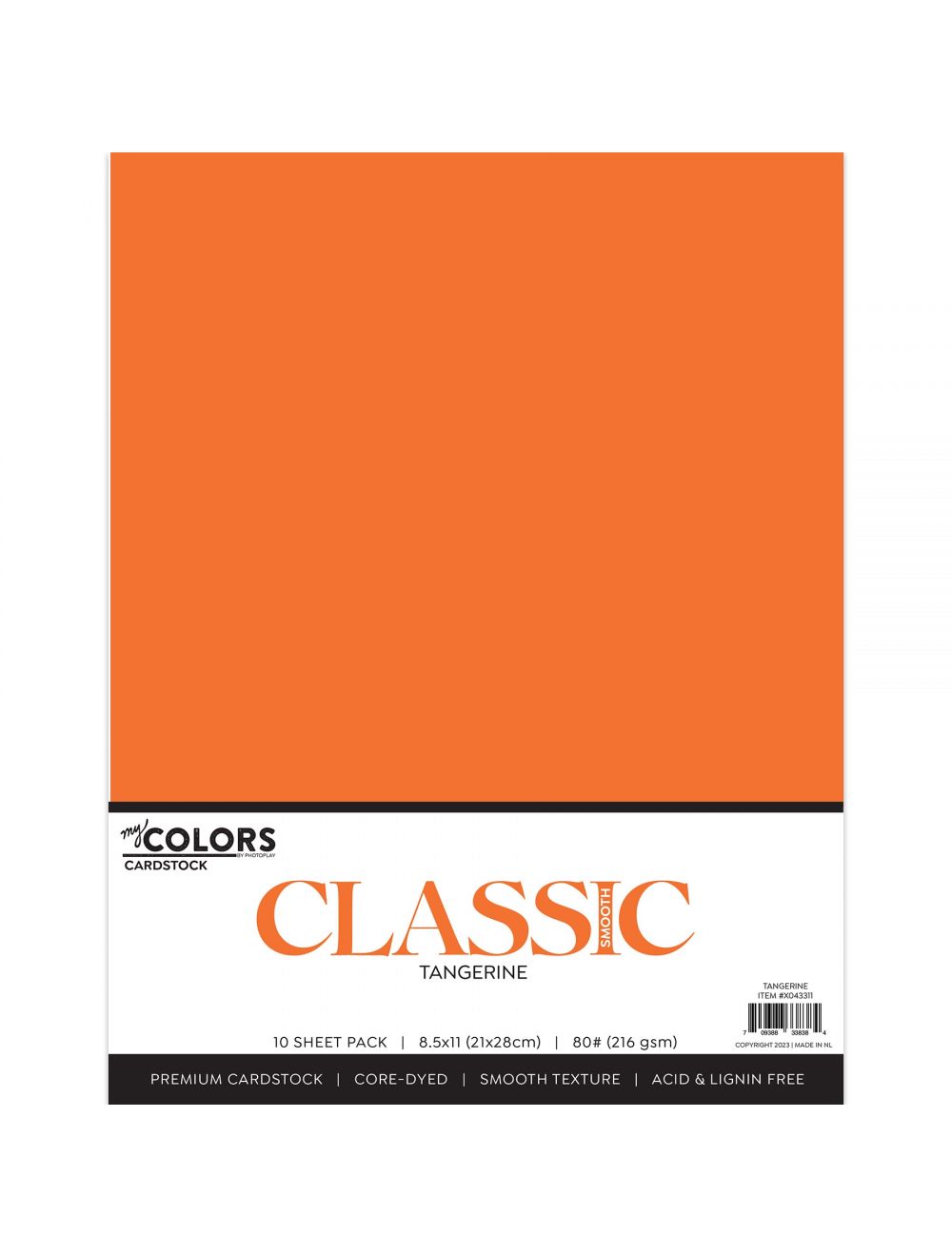 Neenah 110lb Classic Crest Cardstock 8.5X11 - 10 Sheets