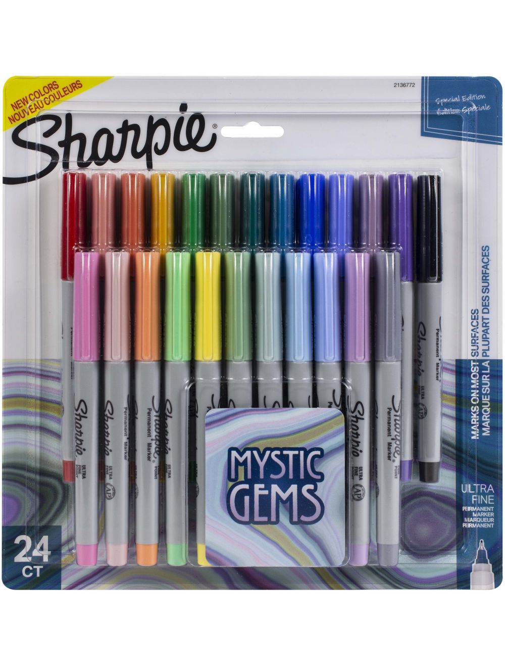 Sharpie® Permanent Markers, 12 Assorted Colors