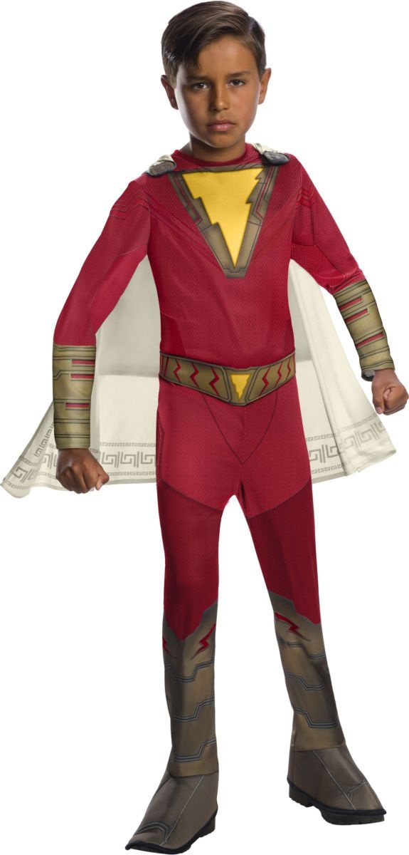 Boys Shazam Movie Child's Shazam Costume, Large