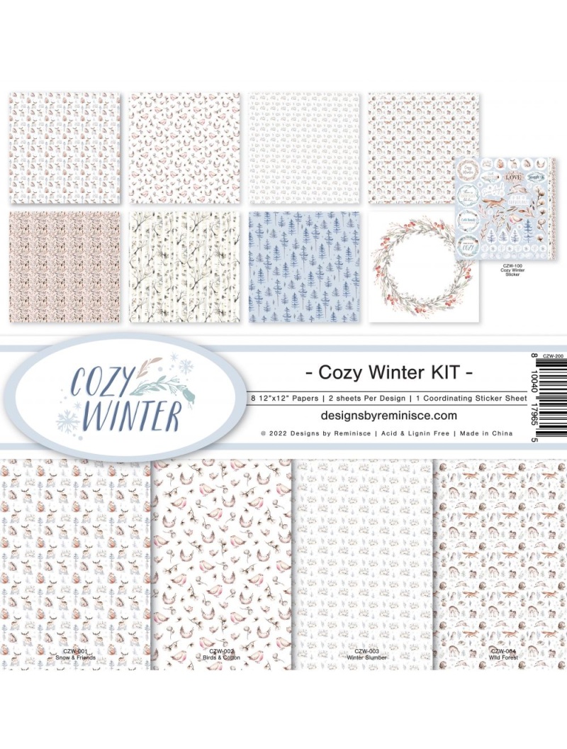 For The Love Of Winter 12X12 kit - 792436596225