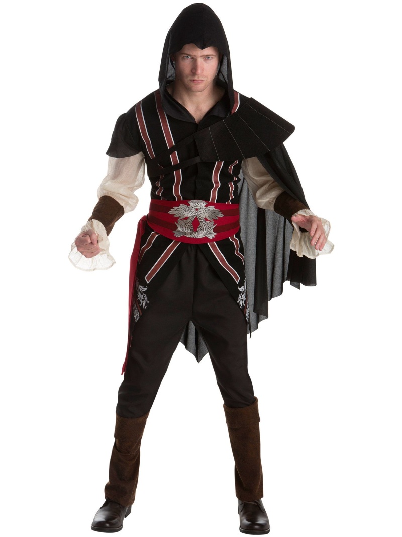 Mens Assassins Creed Ezio Classic Game Costume Adult X Large