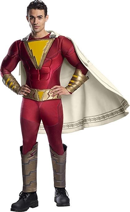 Men's Adult Shazam Grand Heritage Costume, Standard