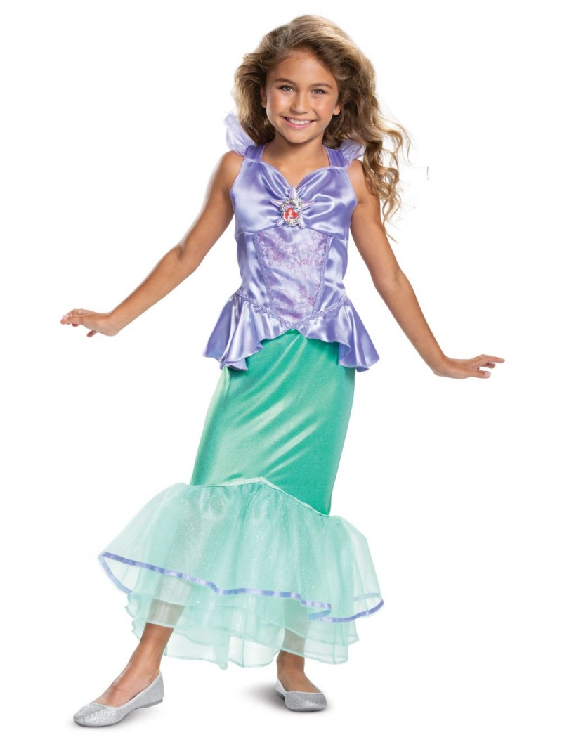 Ariel Girls Classic Costume,Medium(7-8)