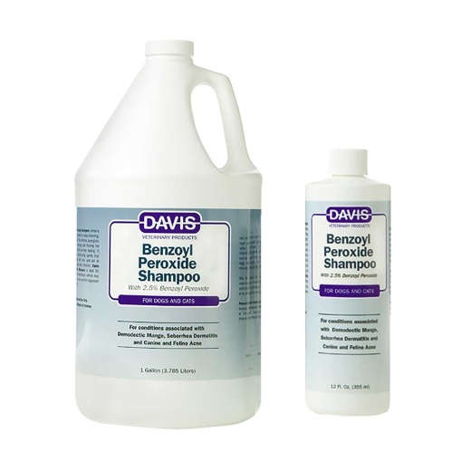 Davis Benzoyl Peroxide Shampoo Gallon - The Ultimate Grooming Solution