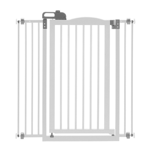Richell Tall One-Touch Gate II in White