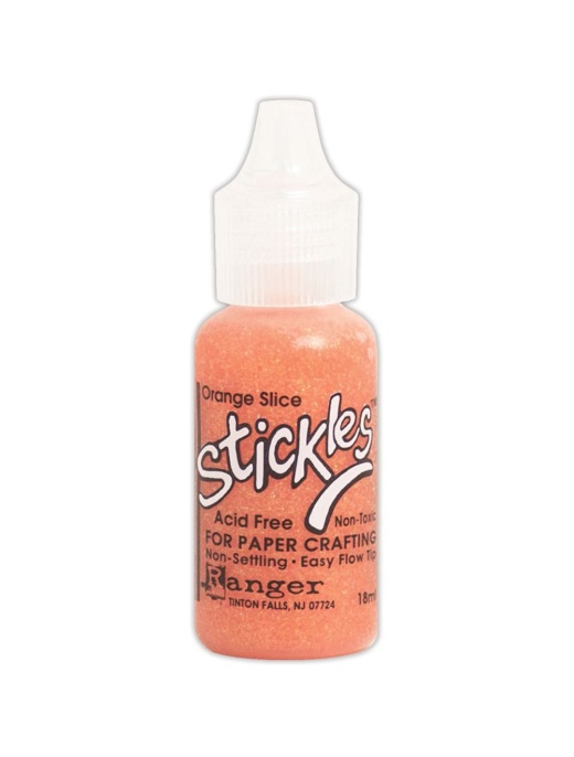 Ranger - Stickles Glitter Glue - Orange Slice