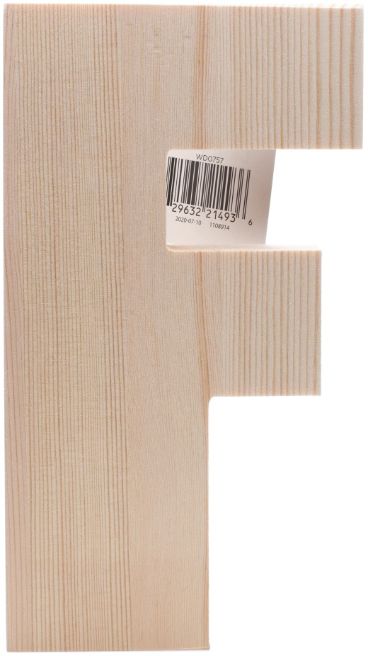 Hampton Art Chunky Wood Letter 8 F Inch
