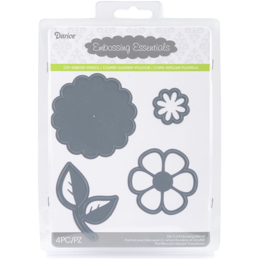 Embossing Essentials Dies Flower Layers