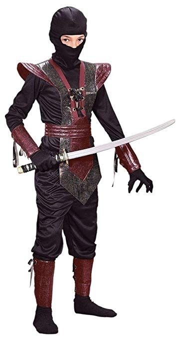 Fun World Ninja Fighter Childrens Costume, Medium