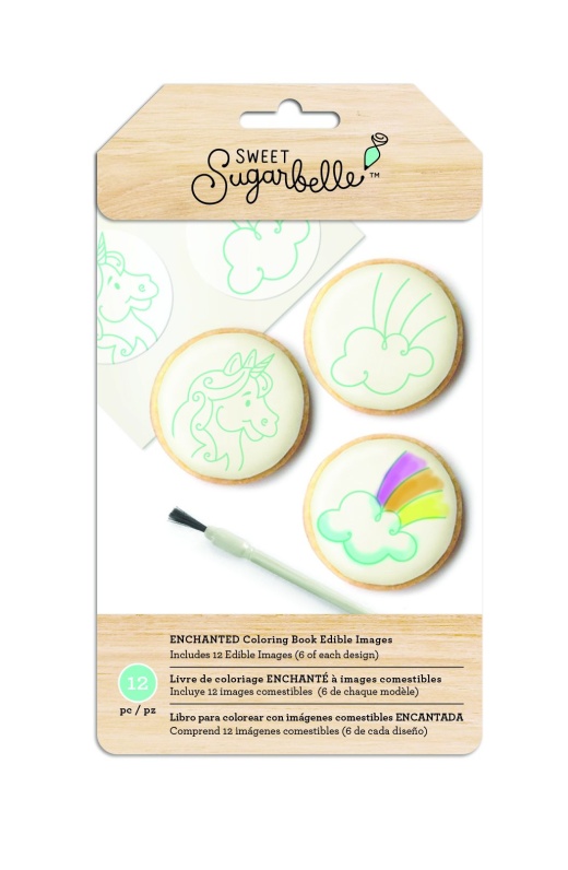 Enchanted Coloring Book Edible Images