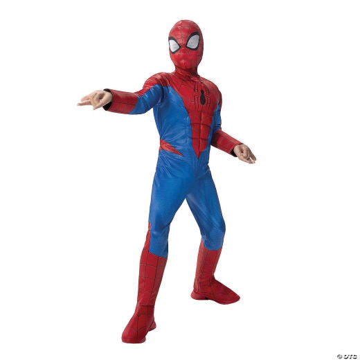 Kids Qualux Marvel Spiderman Costume 4 To 7