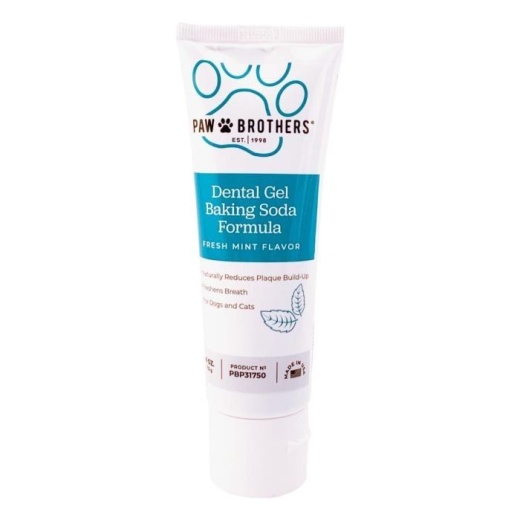 Paw Brothers Mint Dental Gel - Baking Soda Formula 4oz