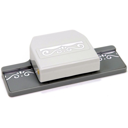 Edge Punch Elegant Flourish Scroll - American Crafts