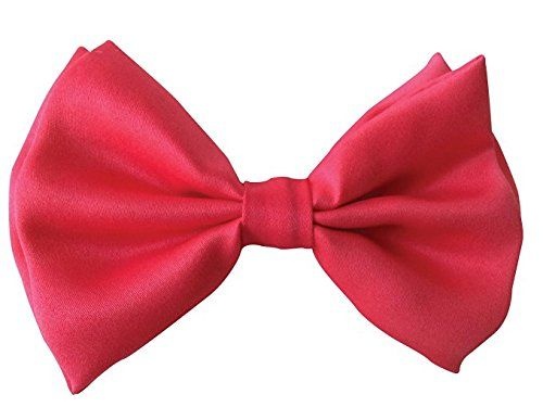 Halloween Wholesalers Bowtie in Neon Pink - Add a Pop of Bright Style to Your Costume!