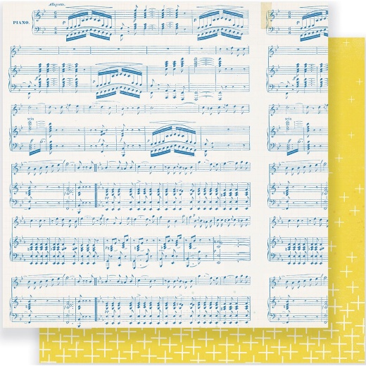 Maggie Holmes Gather 12 X 12 Patterned Paper Melody