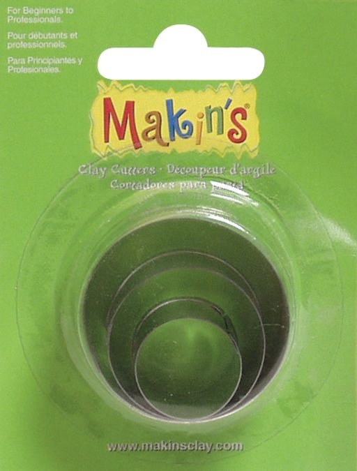 Makin's Clay Cutters 3 Per Pkg Round