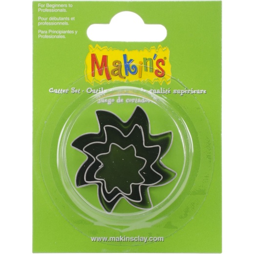 Makin'S Clay Cutters 3Per Pkg Sun