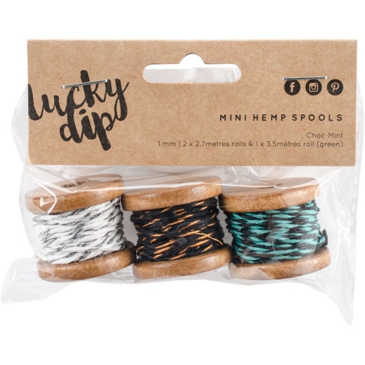 Lucky Dip Choc Mint Mini Hemp Spool