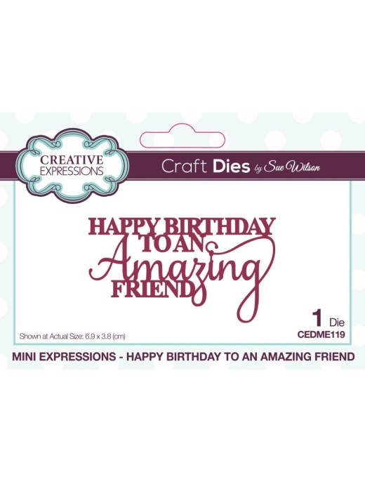 Birthday Dies Scrapbooking New, Happy Birthday Stamp Die